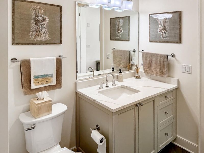 Furnished interior view inside a new home in , Charleston (Image 21).