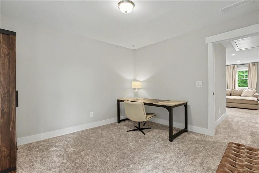 Furnished interior view inside a new home in , Hoschton (Image 33).