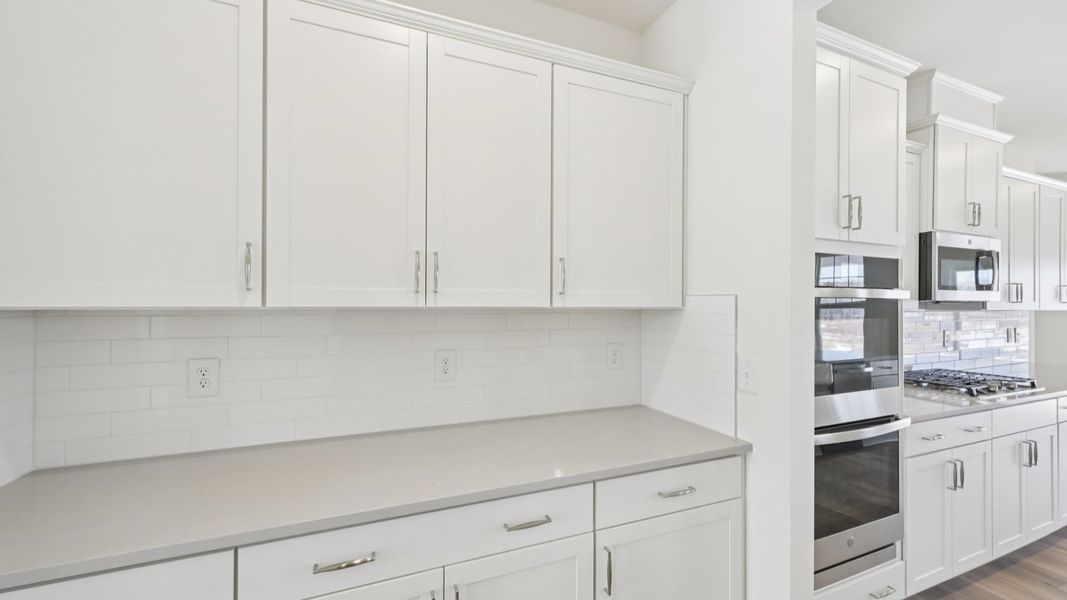 Representative furnished interior of a home built from the Norris by DRB Homes in Blake Pond, Lillington (Image 32).