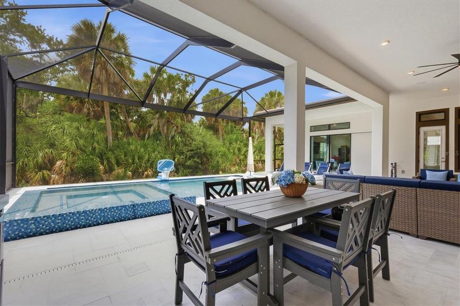 Exterior details and patio area of a home in , Sarasota (Image 23).