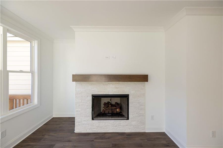 Spacious, unfurnished interior of a new home in Palisades Townhomes, Cumming (Image 18). Spacious, unfurnished interior of a new home in Palisades Townhomes, Cumming (Image 18).
