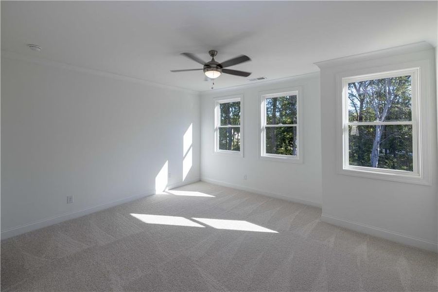 Spacious, unfurnished interior of a new home in Waterhaven, Cumming (Image 17).