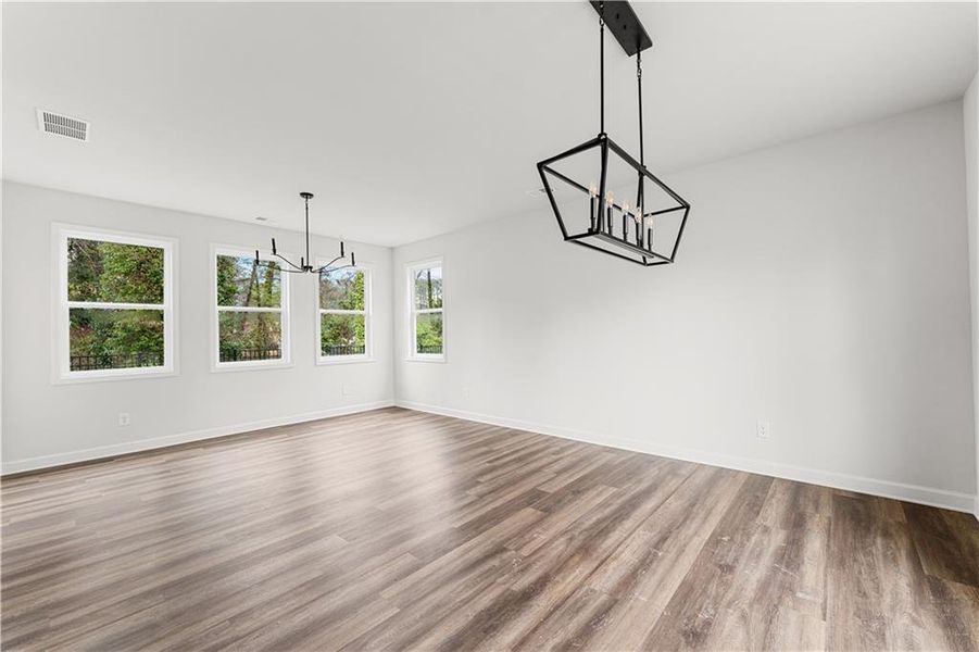 Spacious, unfurnished interior of a new home in Parkside, Clarkston (Image 8). Spacious, unfurnished interior of a new home in Parkside, Clarkston (Image 8).