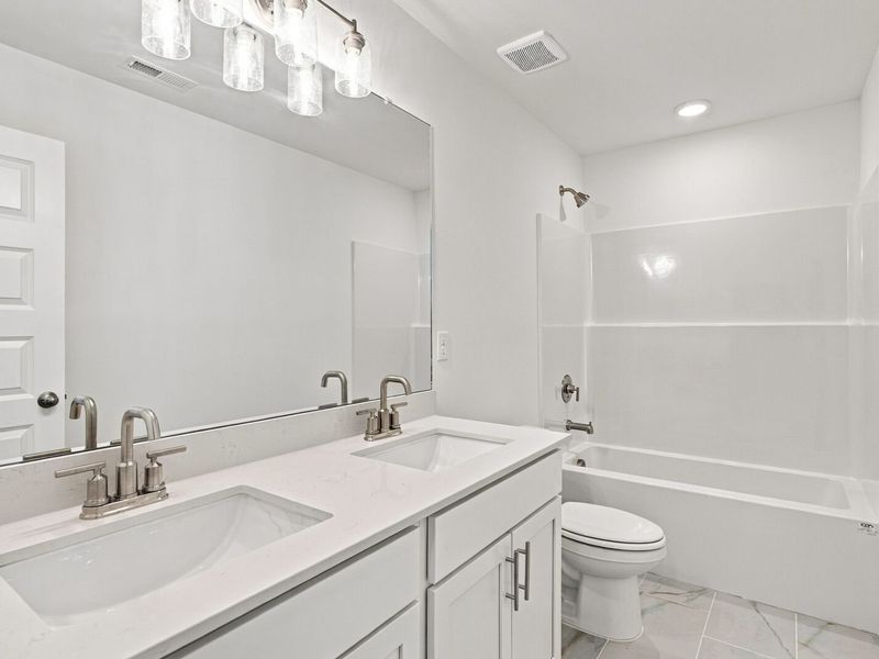 Furnished interior view inside a new home in Calista Farms, White House (Image 7).