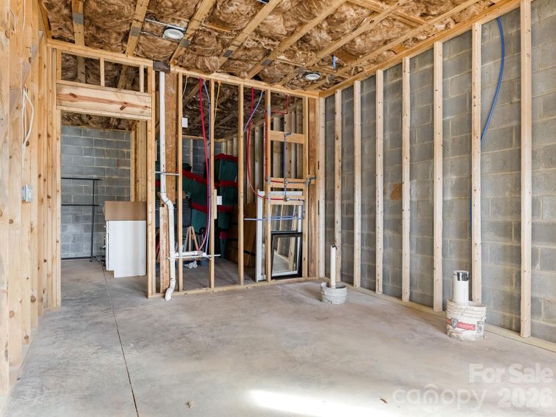 In-progress construction of a new home in , Mooresville, NC (Image 35).