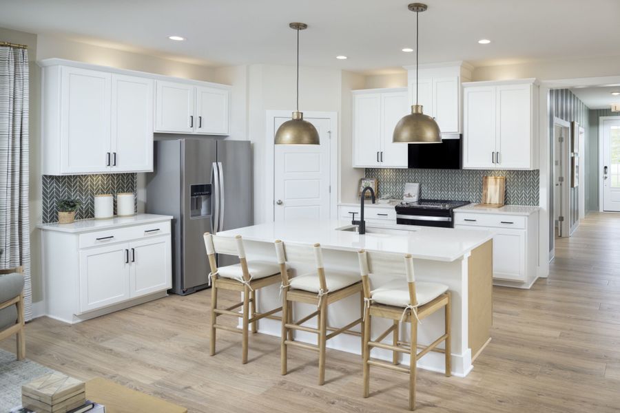 Representative furnished interior of a home built from the Glades by Mattamy Homes in Bloom, Fuquay Varina (Image 3).