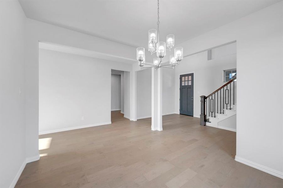 Spacious, unfurnished interior of a new home in Lilyana, Celina (Image 28). Spacious, unfurnished interior of a new home in Lilyana, Celina (Image 28).
