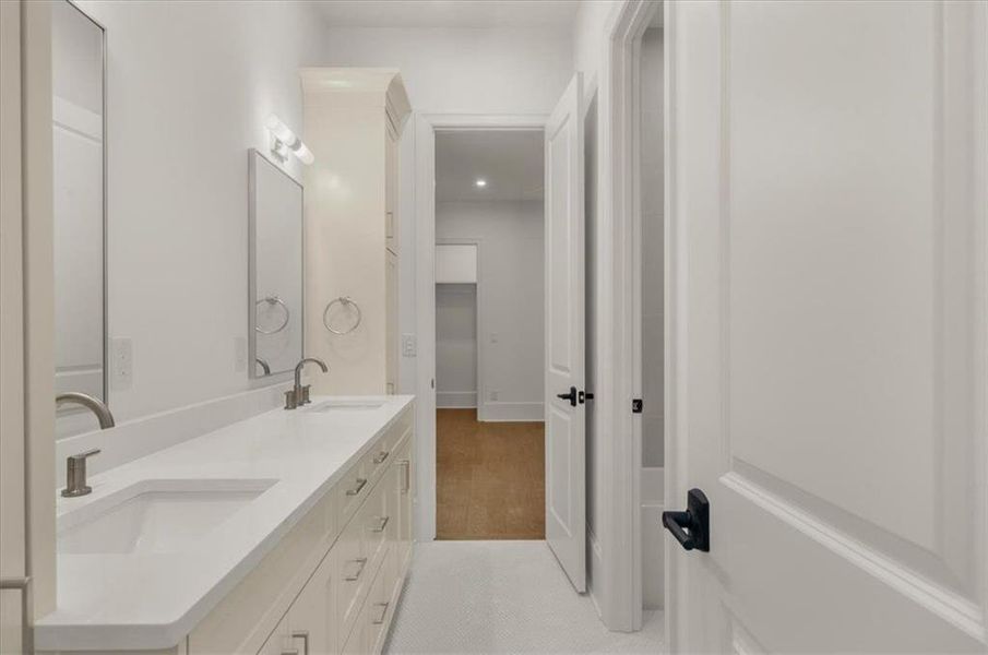 Furnished interior view inside a new home in , Cumming (Image 14).