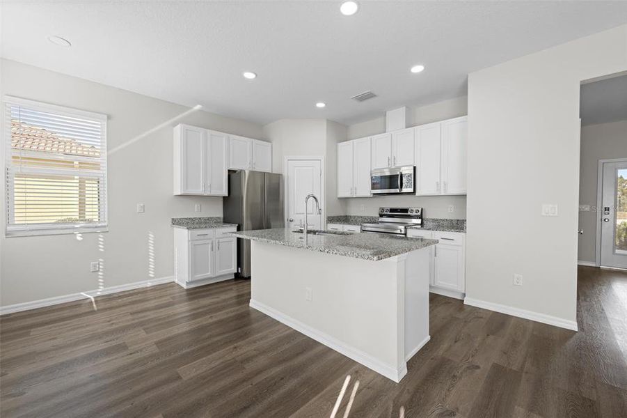 Furnished interior view inside a new home in , Weeki Wachee (Image 10).