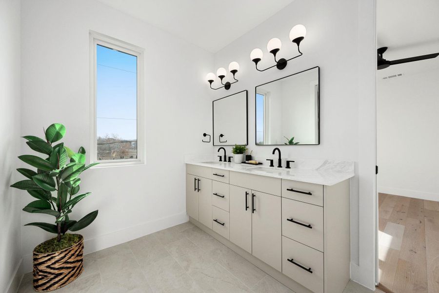 Furnished interior view inside a new home in , Austin (Image 30).