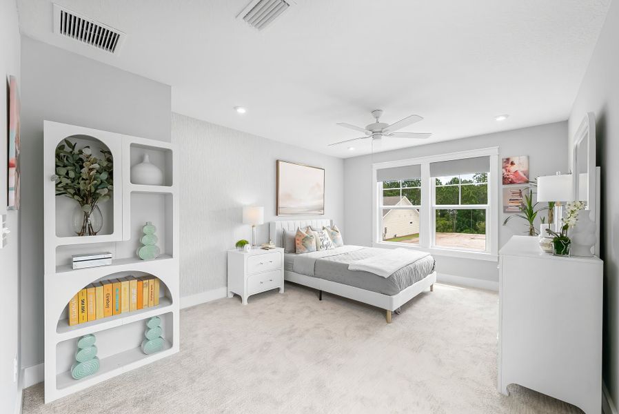 Representative furnished interior of a home built from the Ivy by Fischer Homes in Pickens Bluff, Dallas (Image 29).