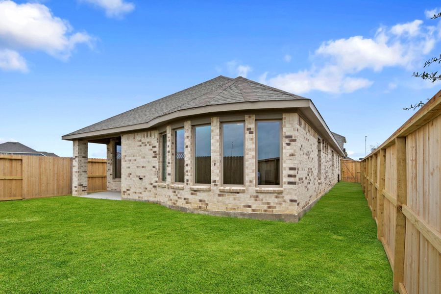 Front exterior of a new home in Jubilee, Hockley, TX, highlighting curb appeal (Image 2).