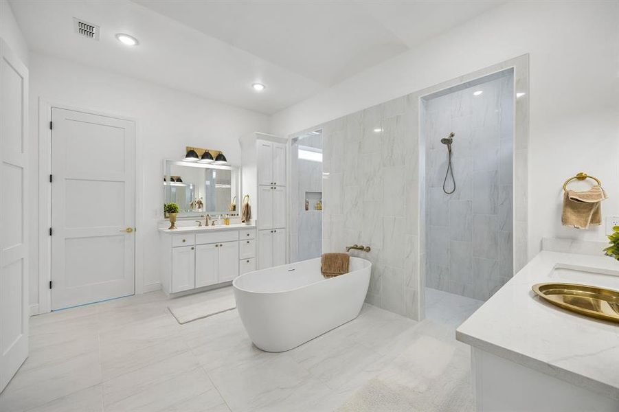 Furnished interior view inside a new home in , Northlake (Image 14).