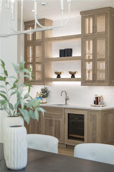 Furnished interior view inside a new home in , Alpharetta (Image 58).