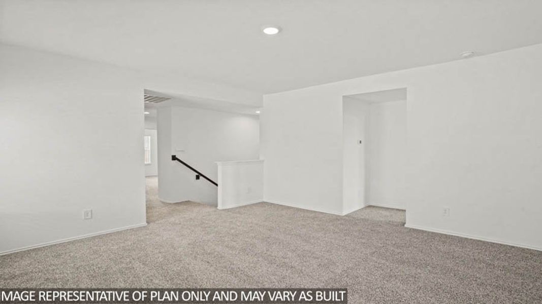 Spacious, unfurnished interior of a new home in Sunterra, Katy (Image 13). Spacious, unfurnished interior of a new home in Sunterra, Katy (Image 13).