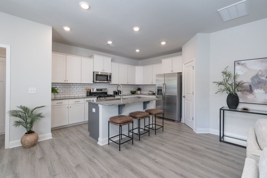 Furnished interior in a model home at Joyner Park in Rocky Mount (Image 3).