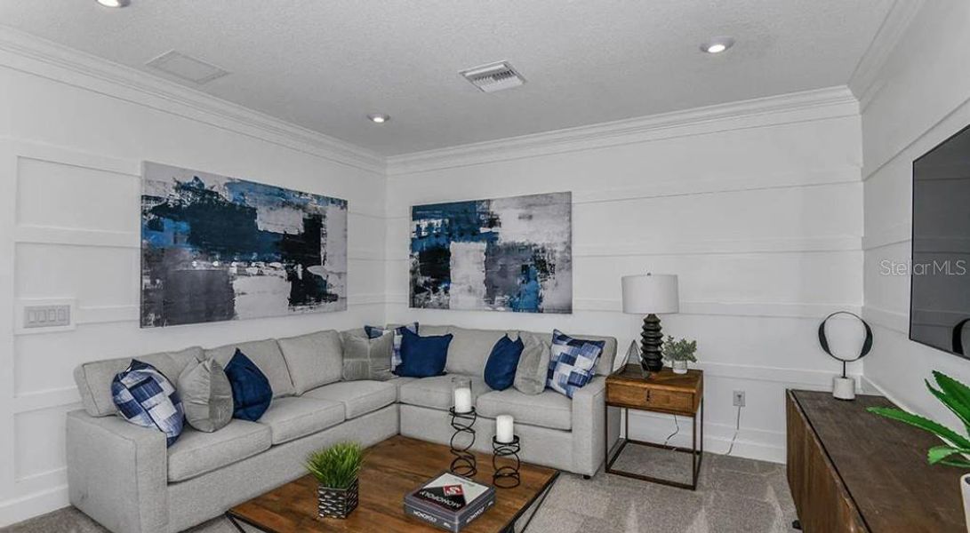 Furnished interior view inside a new home in Skye Ranch Community Group Page, Sarasota (Image 6).