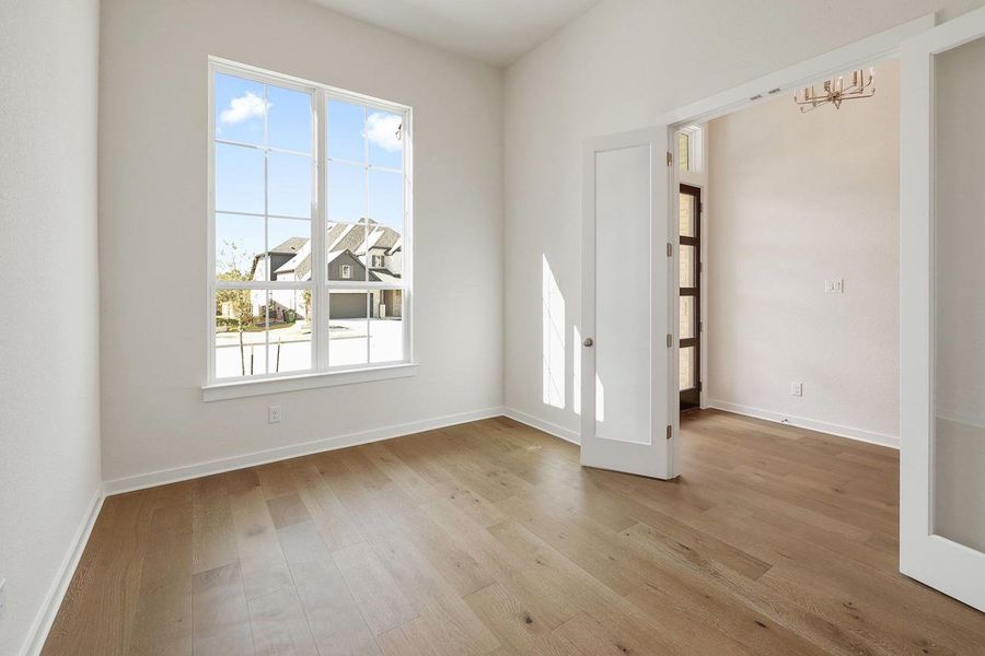 Spacious, unfurnished interior of a new home in Santa Rita Ranch, Liberty Hill (Image 20). Spacious, unfurnished interior of a new home in Santa Rita Ranch, Liberty Hill (Image 20).