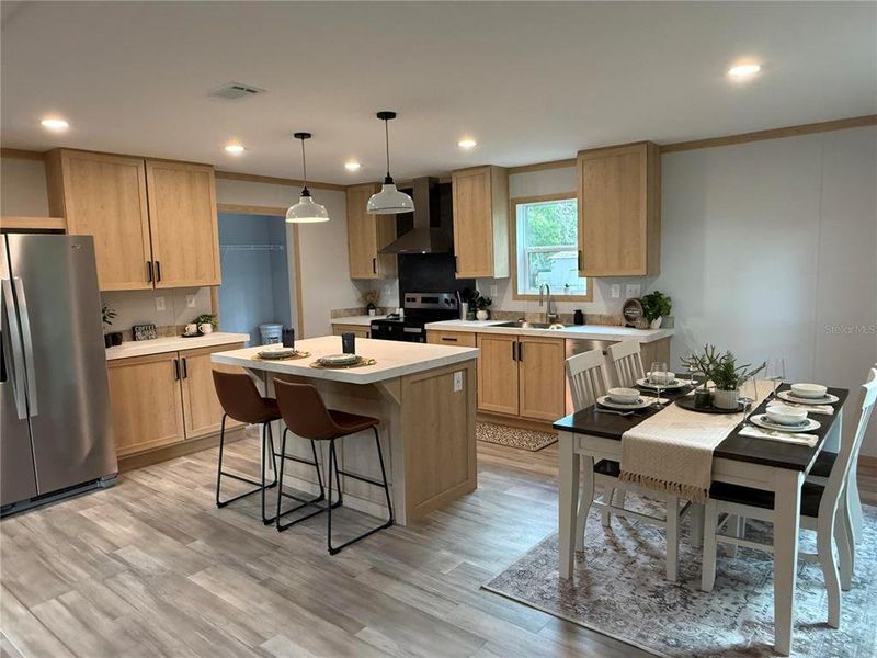 Furnished interior view inside a new home in , Brooksville (Image 4).