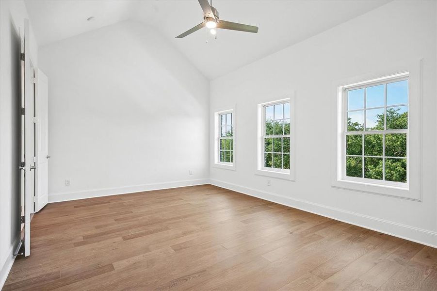 Spacious, unfurnished interior of a new home in Addison Grove, Addison (Image 10). Spacious, unfurnished interior of a new home in Addison Grove, Addison (Image 10).