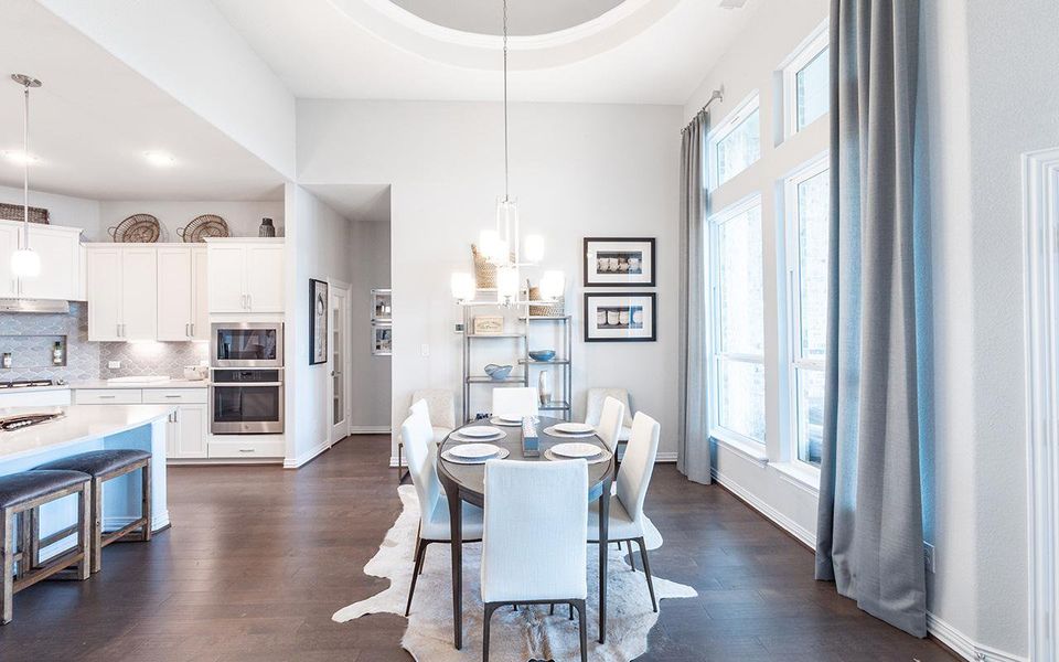 Representative furnished interior of a home built from the Atascadero by CastleRock Communities in Solterra, Mesquite (Image 10).
