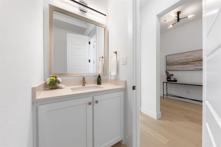 Furnished interior view inside a new home in , Prosper (Image 7).