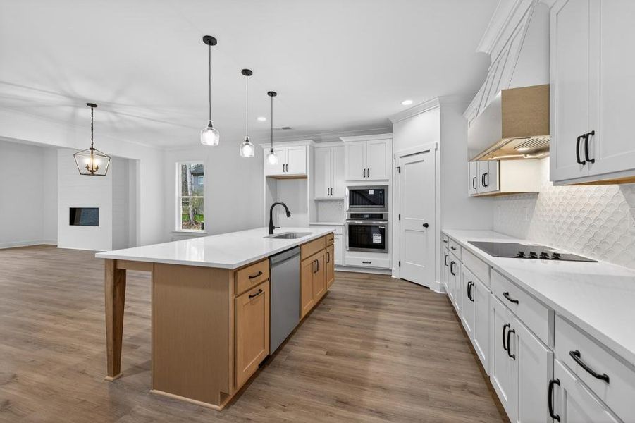 Furnished interior view inside a new home in , Statham (Image 12).