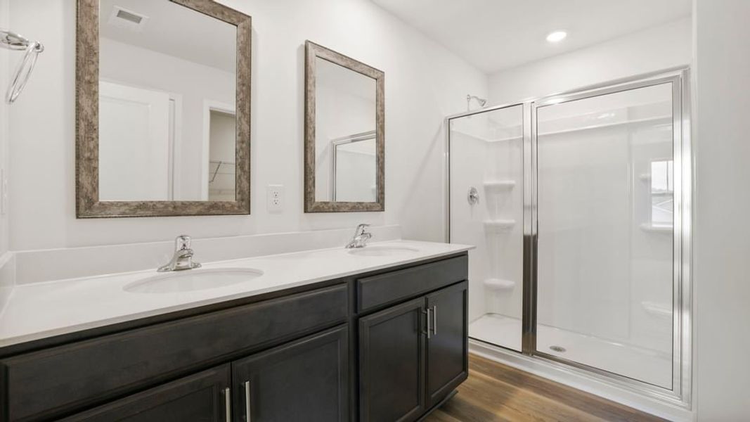 Furnished interior view inside a new home in Treemont Commons, Wellford (Image 12).
