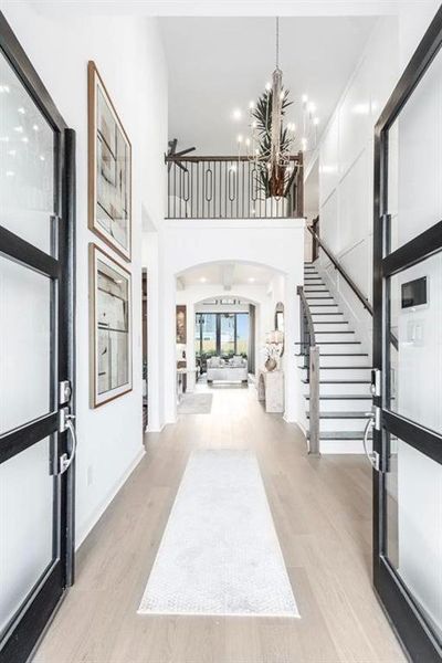 Furnished interior view inside a new home in Mustang Lakes, Celina (Image 25).