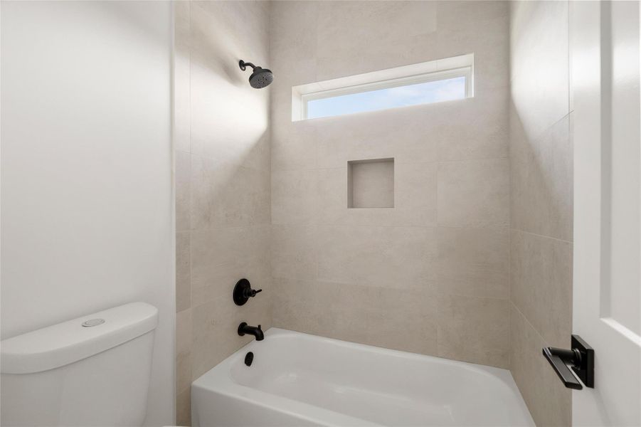 Furnished interior view inside a new home in , Houston (Image 8).