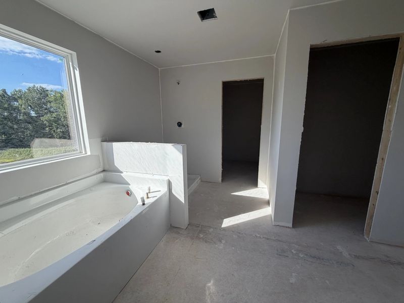 Primary Bathroom Construction Progress