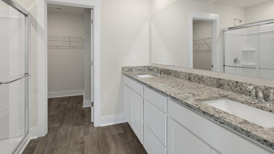 Furnished interior view inside a new home in Sidbury Station, Castle Hayne (Image 9).