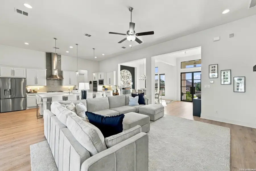 Furnished interior view inside a new home in , San Antonio (Image 31). Furnished interior view inside a new home in , San Antonio (Image 31).