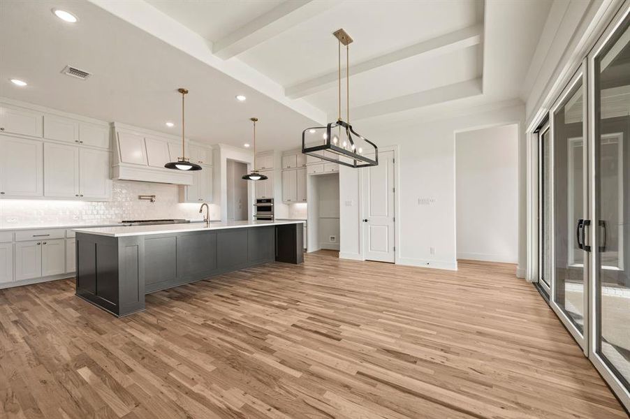 Furnished interior view inside a new home in NorthGlen, Haslet (Image 10).