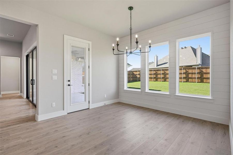 Spacious, unfurnished interior of a new home in LeTara, Haslet (Image 27).