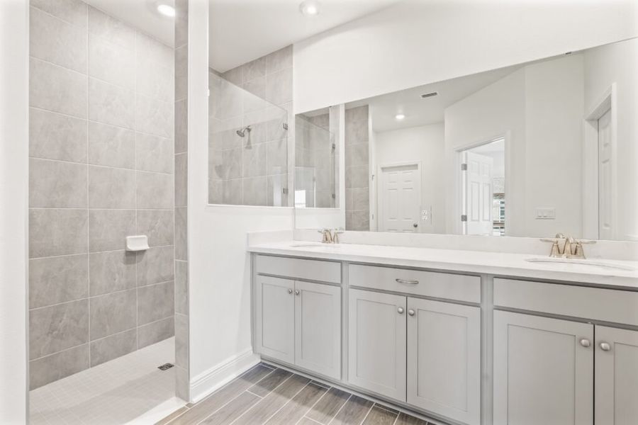 Furnished interior view inside a new home in Natureview, Freeport (Image 7).