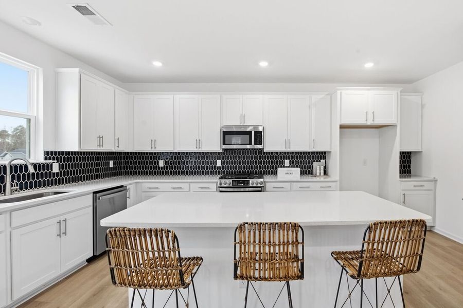 Representative furnished interior of a home built from the Bedford by Taylor Morrison in Hickory Grove, Sanford (Image 8).