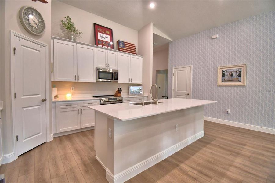 Furnished interior view inside a new home in Harmony at Lake Eloise, Winter Haven (Image 74).