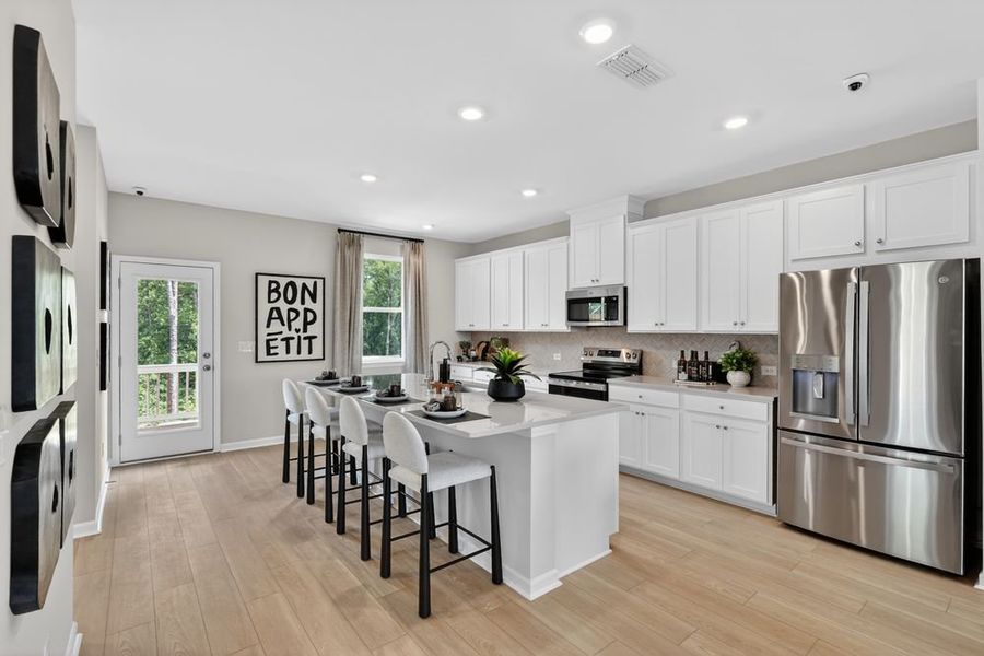 Furnished interior view inside a new home in Alder Creek, Cumming (Image 3).