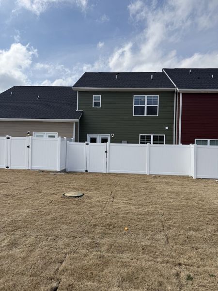 Exterior details and patio area of a home in Legacy Fields, Pleasant View (Image 12).