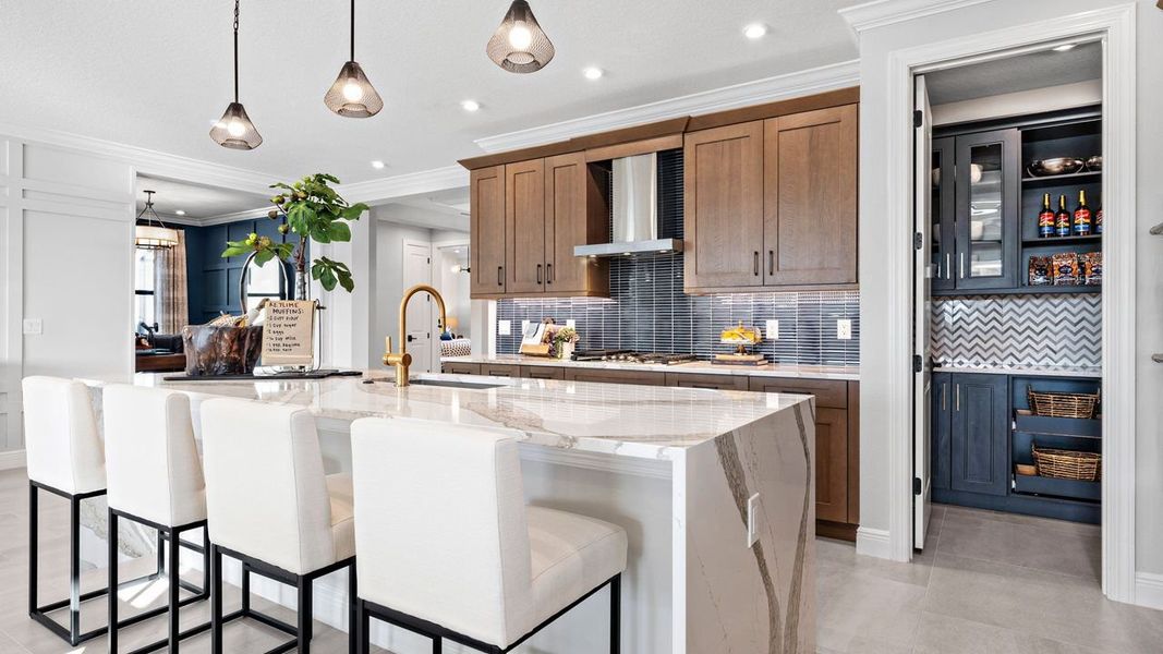 Kitchen - Model shown is from sister community