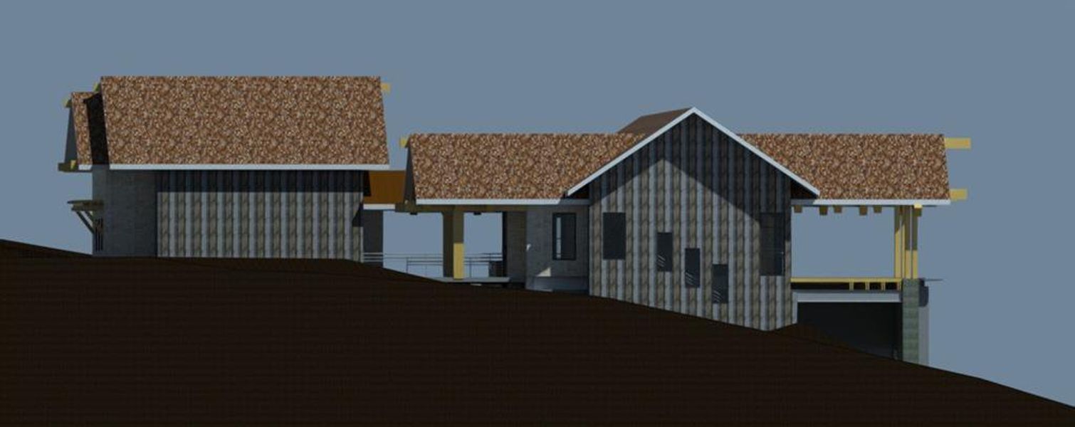 AI Generated Model of Side Elevation