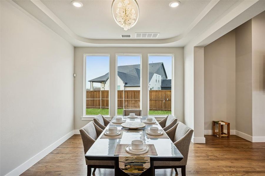 Furnished interior view inside a new home in , Celina (Image 5).