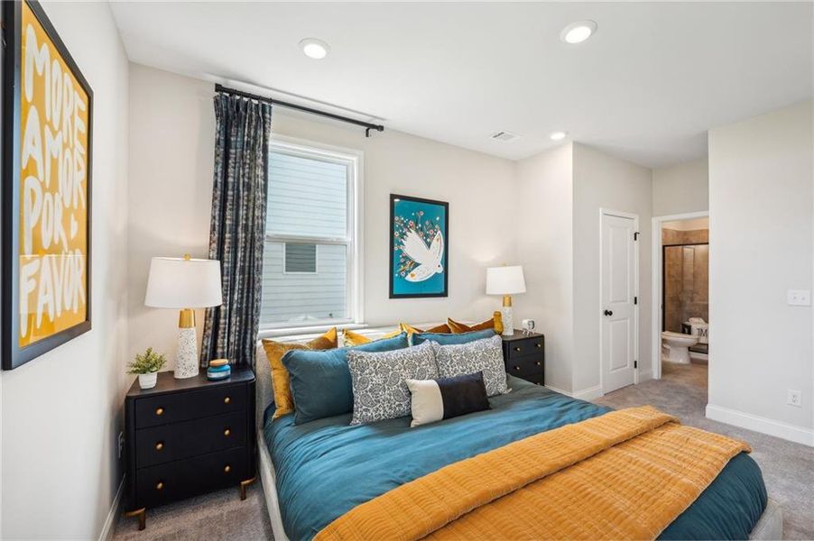 Furnished interior view inside a new home in Bennett Farm, Loganville (Image 29). Furnished interior view inside a new home in Bennett Farm, Loganville (Image 29).