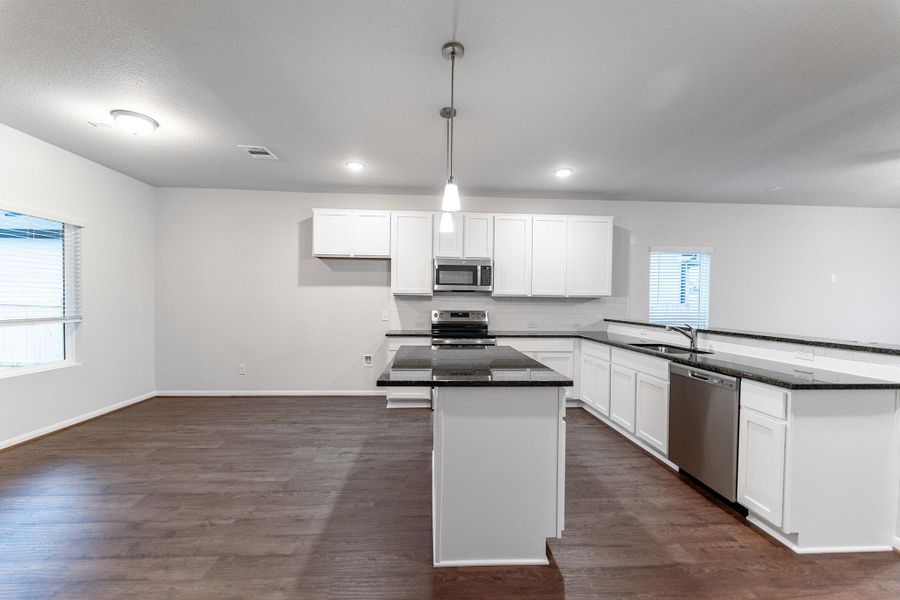 Furnished interior view inside a new home in Sanctuary, Salado (Image 6).