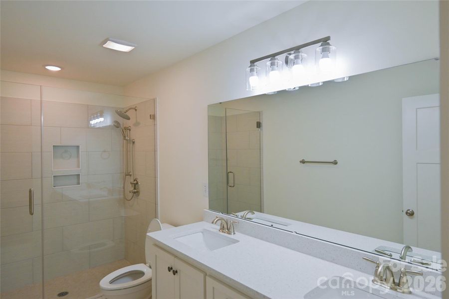 Furnished interior view inside a new home in , Clover (Image 6).