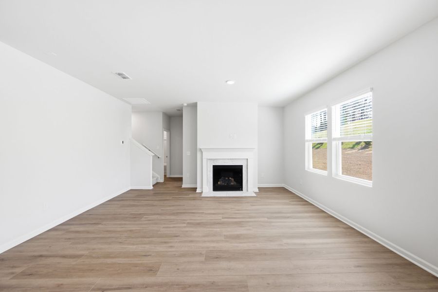 Spacious, unfurnished interior of a new home in Grand Arbor, Blythewood (Image 25).