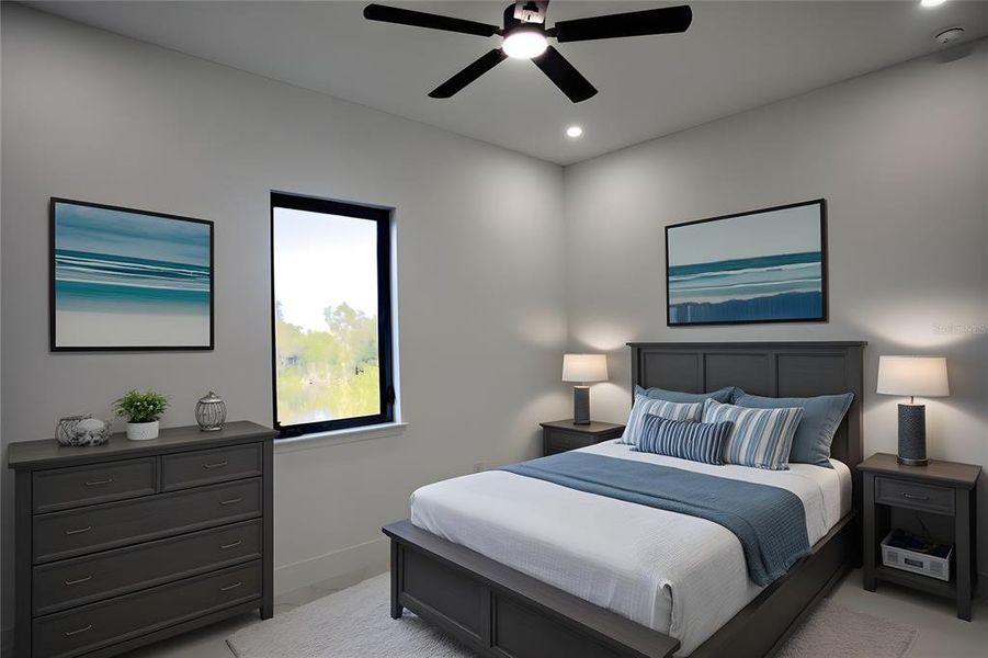 Furnished interior view inside a new home in , Port Charlotte (Image 10). Furnished interior view inside a new home in , Port Charlotte (Image 10).