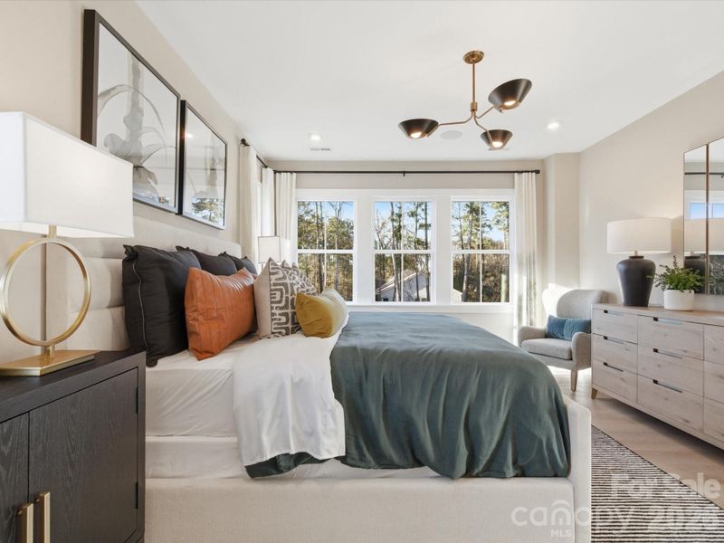 Furnished interior view inside a new home in Ascend, Charlotte (Image 28).