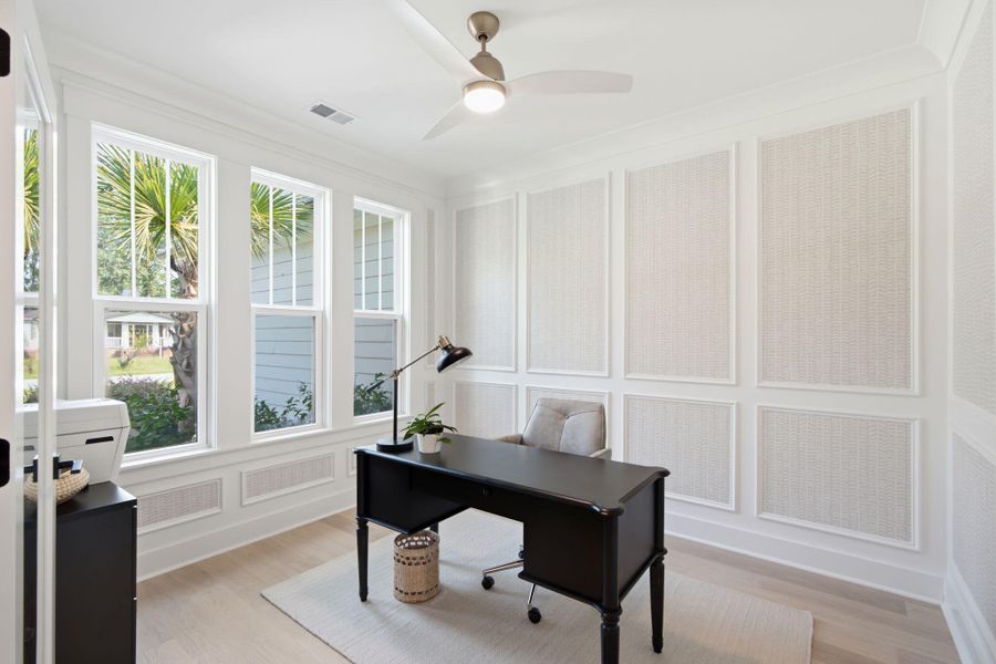 Furnished interior view inside a new home in , Mount Pleasant (Image 44).